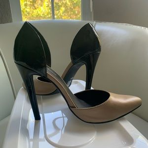 Michael Antonio two tone heels